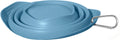 Kurgo collaps a-bowl - opvouwbare reisvoerbak - hondenvoerbak - blauw one size