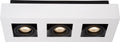 Lucide xirax - plafondspot (plafondlamp) - led dim to warm - gu10 - 3x5w 2200k 3000k - wit