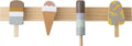 Bloomingville mini kids houten kinderkapstok ijsjes