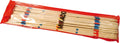 Longfield mikado jumbo 50 cm – in kunststof etui – groot concentratie- behendigheidsspel voor binnen buiten – familiespel – engelhart