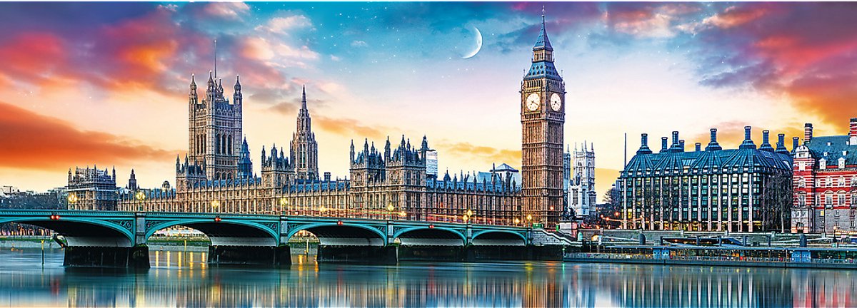 Trefl 500p - big ben en paleis van westminster, londen