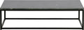 Woood mellow bijzettafel - marmer - zwart - 32x120x60 cm