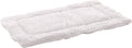 Flamingo hondenkussen – benchkussen – hondenkussen 85 x 51 cm – geschikt voor hondenbench en kattenkussen – jacquard rechthoekig grijs