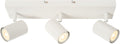 Lucide amigo - plafondspot (plafondlamp) - 3xgu10 - wit