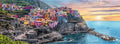 Trefl 500p - vernazza bij zonsondergang, italië