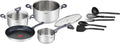 Tefal daily cook - pannenset - 11-delig - inductie - rvs - geschikt voor alle warmtebronnen
