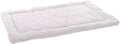 Flamingo hondenkussen – benchkussen – hondenkussen 100,5 x 63,5 cm – geschikt voor hondenbench en kattenkussen – jacquard rechthoekig grijs