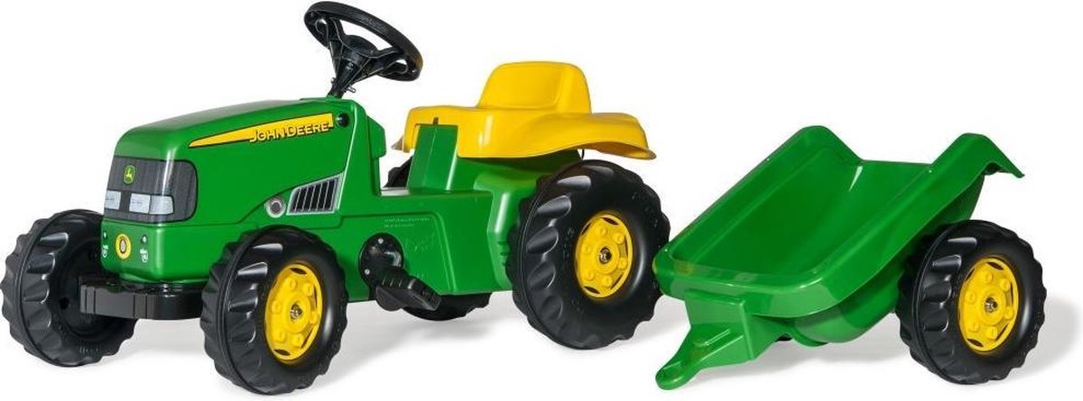 Rolly Toys Traptractor RollyKid John Deere junior grün gelb