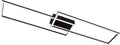 Lucide arianne - plafonnière (plafondlamp) - led - cct - 1x23w 2700k 4000k - zwart