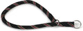 Beeztees - halsband hond - rond - nylon - zwart - 60 cm x 13 mm