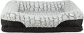 Trixie - vital hondenmand lino - hoekig - zwart grijs - 90x65 cm