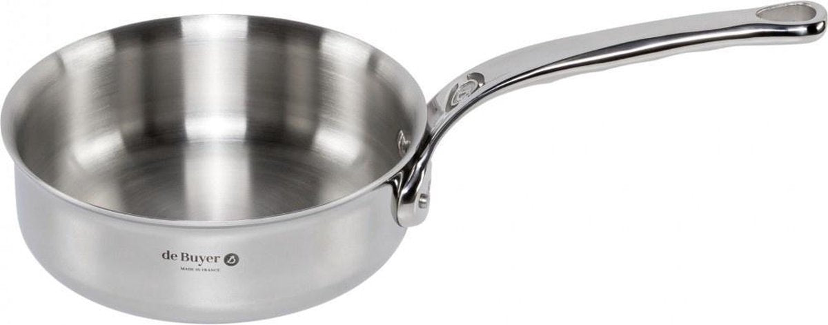 Debuyer de buyer affinity sauteuse rvs recht 16 cm