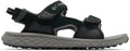 Columbia konos™ hiker 3-strap heren sandalen - black, city grey