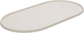 Designed by lotte oona placemat hond kat - placemat voerbak - vaatwasserbestendig - silicone - beige - 55x30x1,7 cm