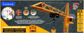 Lexibook crosslander® pro tower crane - get busy op de building site met dit large op afstand bestuurbare kraan featuring dynamics sounds en effecten!