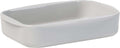 Eva trio - legio nova ovenschaal 24x17 cm - porselein - zilver -
