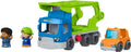Mattel little people speelgoedtruck - auto transporter - peuterspeelgoed.