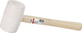 Kreator - hand tools - krt904006 - rubber hamer - 900g - hout - wit
