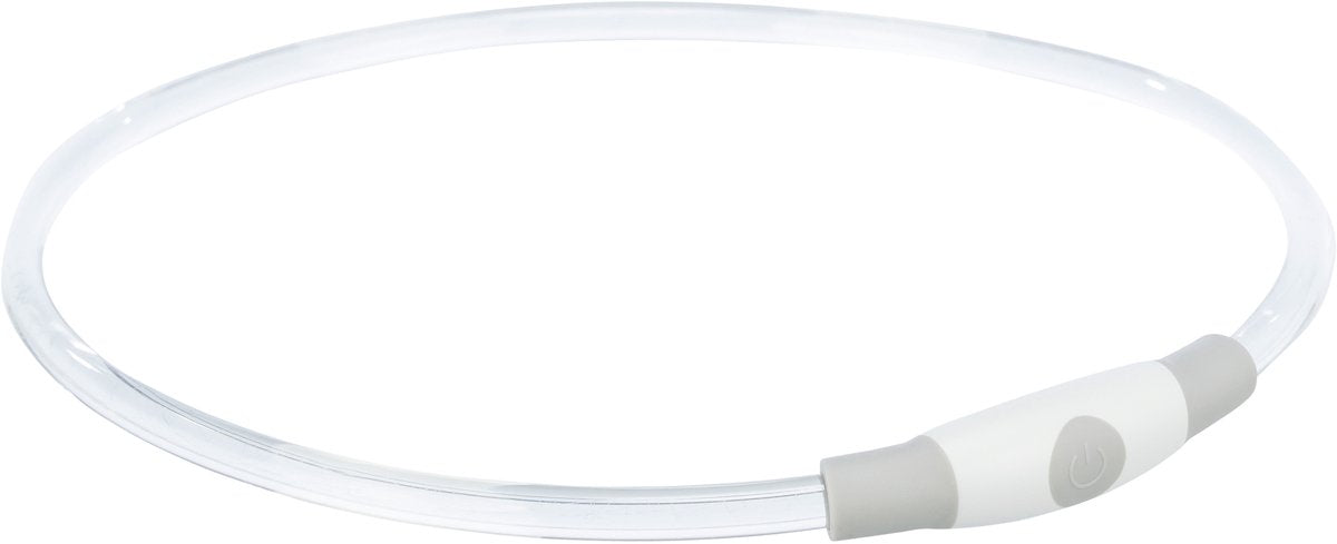Trixie Leuchthalsband mit USB-Taschenlampe, wiederaufladbar, TPU-Mehrzweck