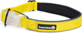 Beeztees safety gear parina - hondenhalsband - nylon - geel - 45-50x2,5 cm