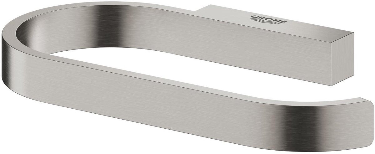 Grohe selection toiletrolhouder - zonder deksel - supersteel (rvs-look)