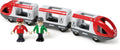 Brio rode passagierstrein - driedelige trein voor world - 33505