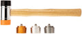 Grupa topex - moker met verwisselbare koppen - 660g - 45mm