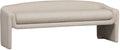 Woood zone bankje - polyester - beige - 58x160x55