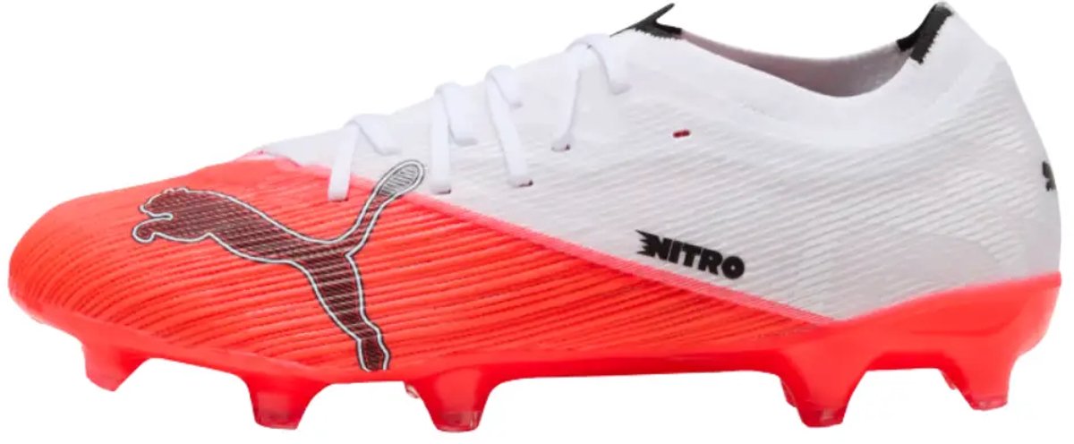 Puma ultra nitro 7 match fg ag unisex sportschoenen - ultra red- black- white 42