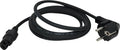 Scanpart c15 stroom kabel 2 meter - met stekker - speciaal geschikt voor gourmet of bakplaat - hittebestendig - universeel