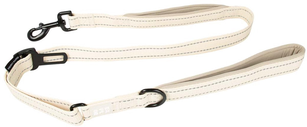Explor duvoplus ultimate fit leiband on-the-road fashion voor honden 130cm-16mm antique white
