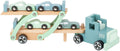 Small Foot - hölzerner LKW-Transporter Chicago mit Autos, 9-teilig.