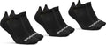 Gripgrab - classic no show zomer fietssokken 3pack enkelsokken coolmax sport sokken - zwart - unisex - maat xs (35-38)