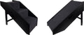 Flamingo hondenloopplank trapje pino zwart – 2-in-1 opvouwbare instaphulp – 62x36x51 cm – tot 40 kg – hondentrap mdf
