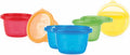 Nûby nuby kommetje met deksel 118ml 6 stuks