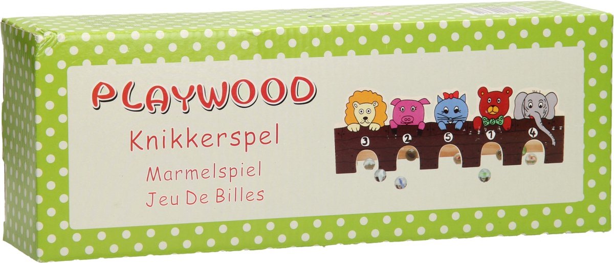 Murmelspiel aus Playwood – Wildtiere