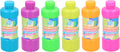 Bubblez eddy toys bellenblaas - 0,7 liter - bellenblaas met staaf - grote bellenblaas fles voor buitenspelen - assorti kleuren - 1 willekeurige kleur