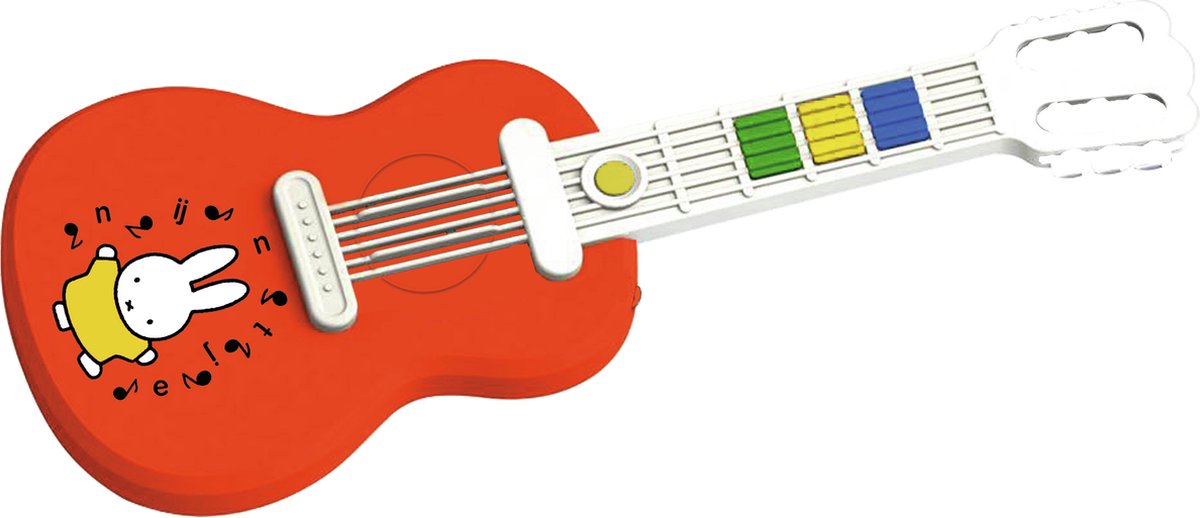 Nijntje speelgoedinstrument - mijn eerste gitaar