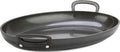 Greenpan craft keramische inductie vispan 40x25 cm – pfas-vrij – zwart – inductie vispan - vaatwassergeschikt – ovenbestendig tot 220° - gehard aluminium– rvs handgrepen – groter bakoppervlak