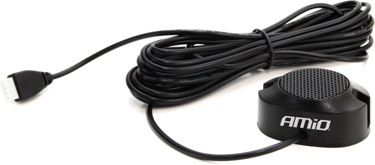 Amio parkeersensor interieur pieper 12v achteruitrijden alarm pieper zwart
