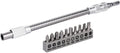 Bosch bitset 11-delig met flexibele metalen verlenging 200 mm - 2608522376