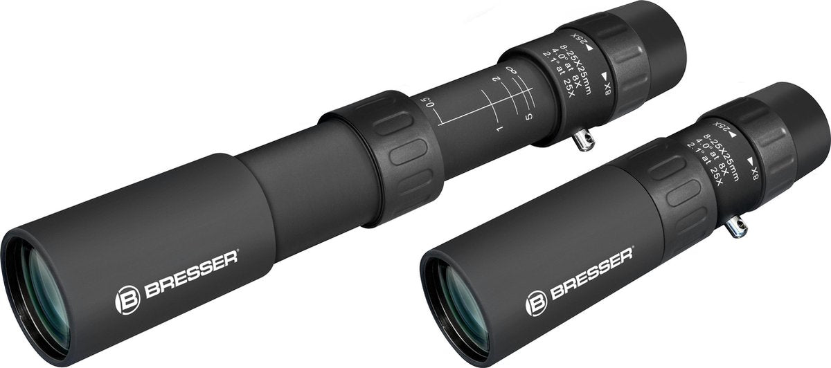 monoculair Zoomer 8-25x25 zwart