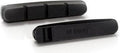Xlc bs-x01 remrubber - racefiets - 55mm - set a 4 stuks - zwart