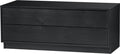 Woood finca tv meubel - grenen - zwart - 40x100x40