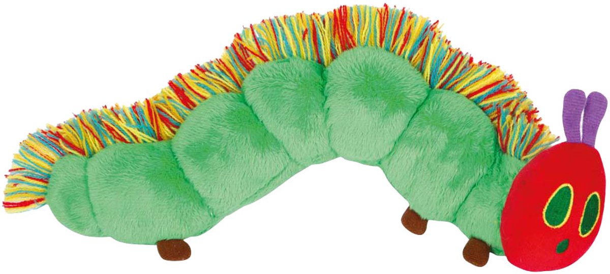 Kleines Plüschtier „Die kleine Raupe Nimmersatt“ – 28 cm
