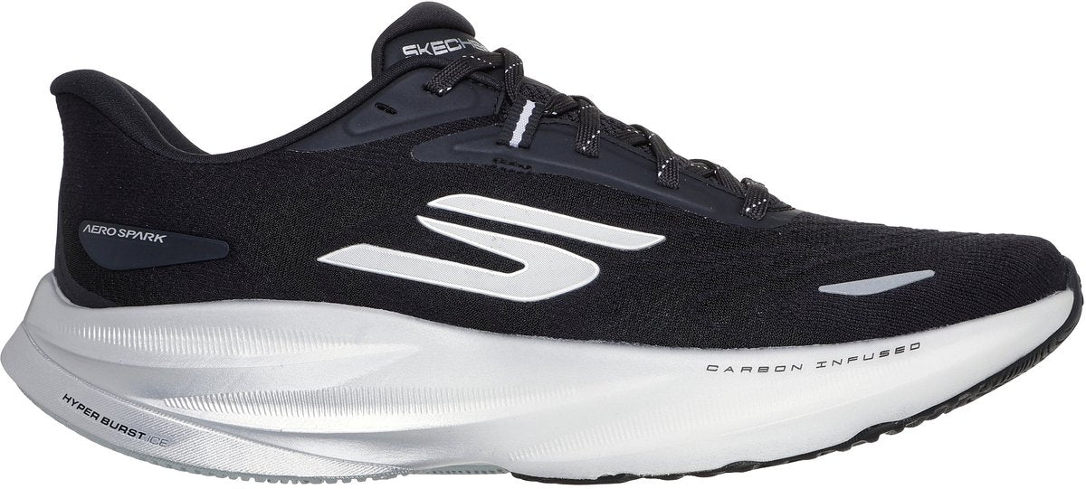 Skechers skx aero spark heren sportschoenen - zwart wit 43