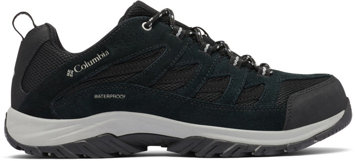 Columbia crestwood waterproof heren wandelschoenen - black 42.5