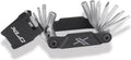 Xlc to-m12 multitool - q-serie - 12 delig - zwart zilver
