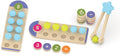 Learning resources houten tel- en matchset educatief speelgoed. - 3+