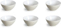 Medard de noblat - oslo white - kleine kom 13 cm - 6 delig - stoneware